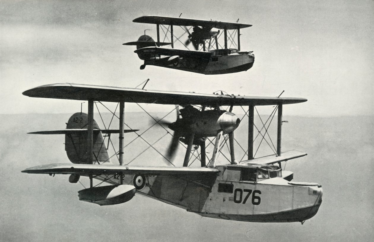 The Vickers-Armstrongs Walrus, 1941. af Unbekannt
