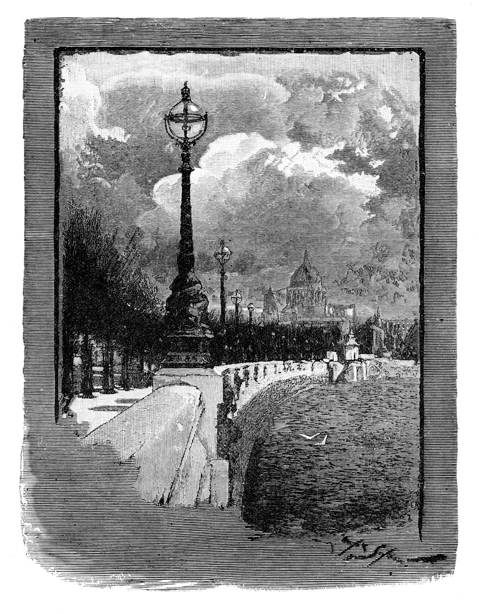 Victoria Embankment, London af Unbekannt