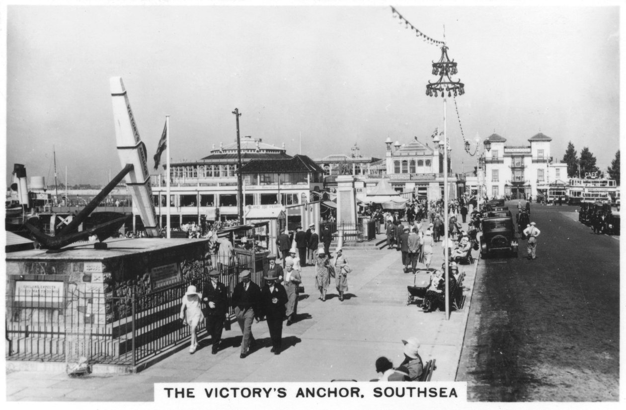 Victorys anker, Southsea, 1937 af Unbekannt