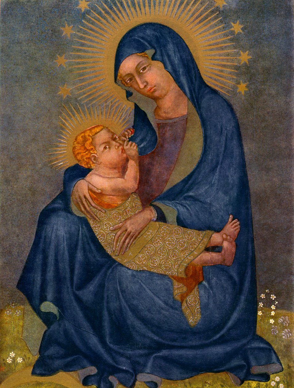 The Vysehrad Madonna of the Rains, c1360 1955 af Unbekannt