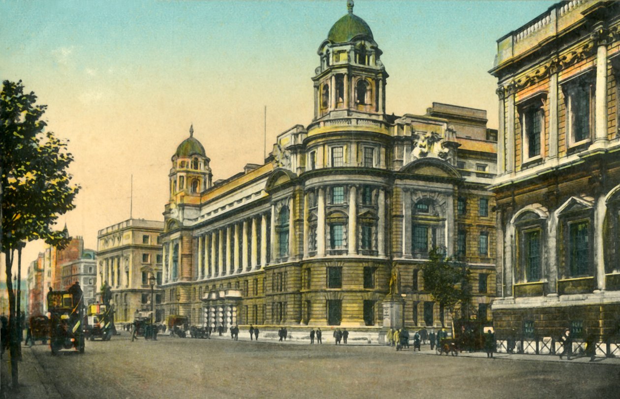 The War Office, Whitehall, London, c1910. af Unbekannt