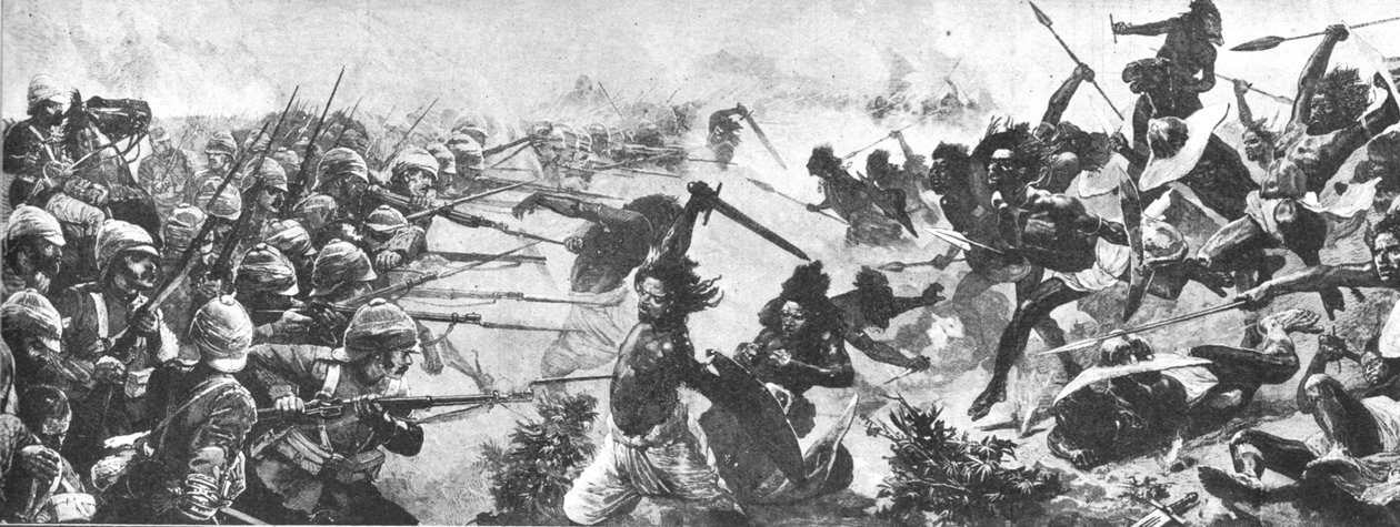Krigen i Soudan, 1883-1885: Slaget ved El Teb, 29. februar 1884, 1901. af Unbekannt