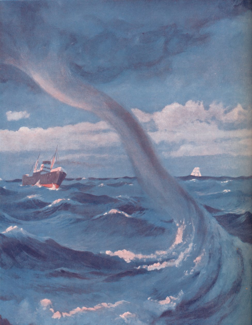 Vandudløbet, der forbinder sky og hav, 1935 af Unbekannt