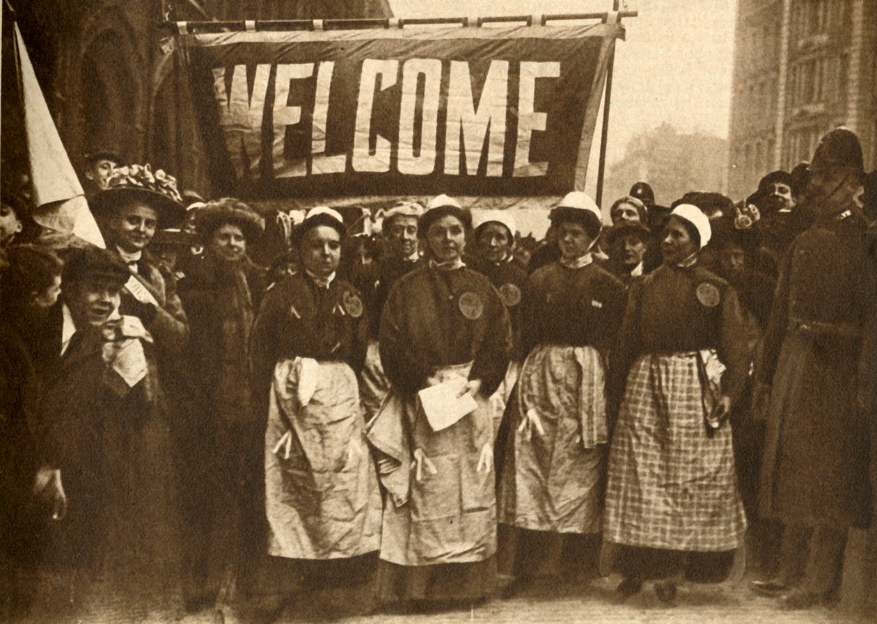 Velkommen til ofrene for maskulint tyranni 1908, 1933. af Unbekannt