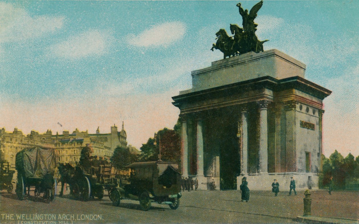 Wellington Arch, London, c1910. af Unbekannt