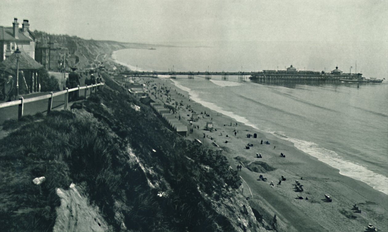 The West Cliff, c1910 af Unbekannt
