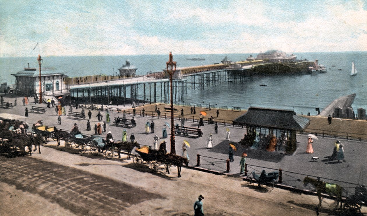 The West Pier, Brighton, c1900-c1920s af Unbekannt