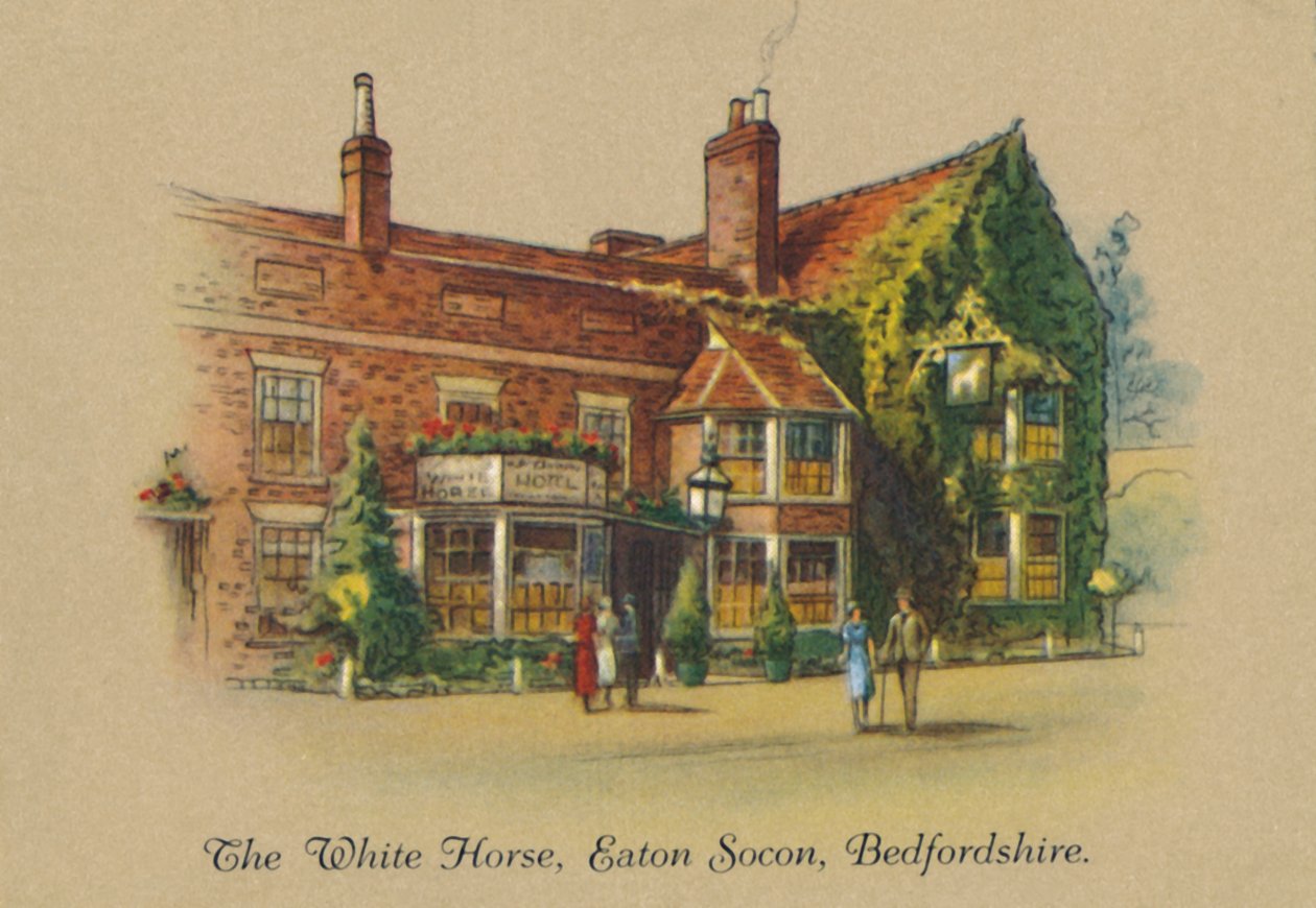 Den hvide hest, Eaton Socon, Bedfordshire, 1939 af Unbekannt
