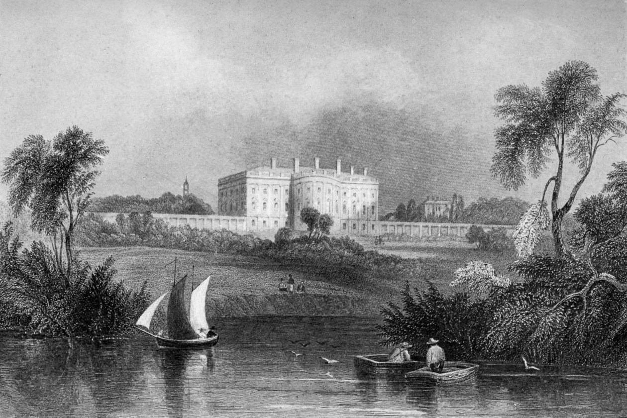 Det Hvide Hus, Washington D.C., USA, 1841 1908 af Unbekannt