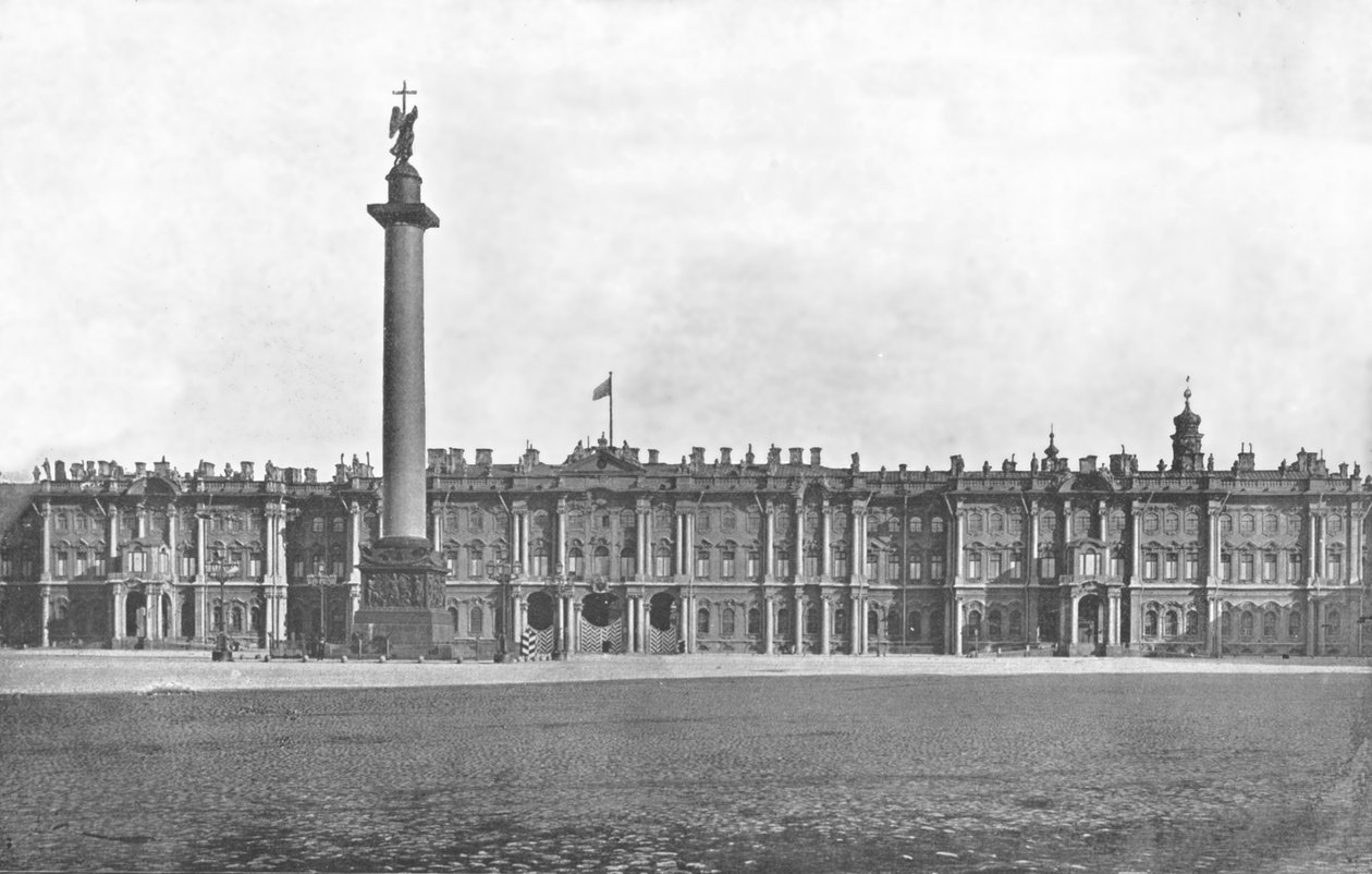 Vinterpaladset, Skt. Petersborg, Rusland, 1895. af Unbekannt