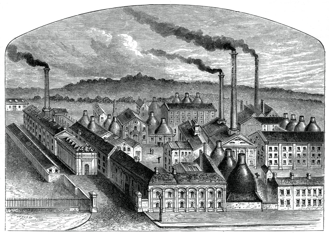 Worcester Royal Porcelain Works, c1880 af Unbekannt