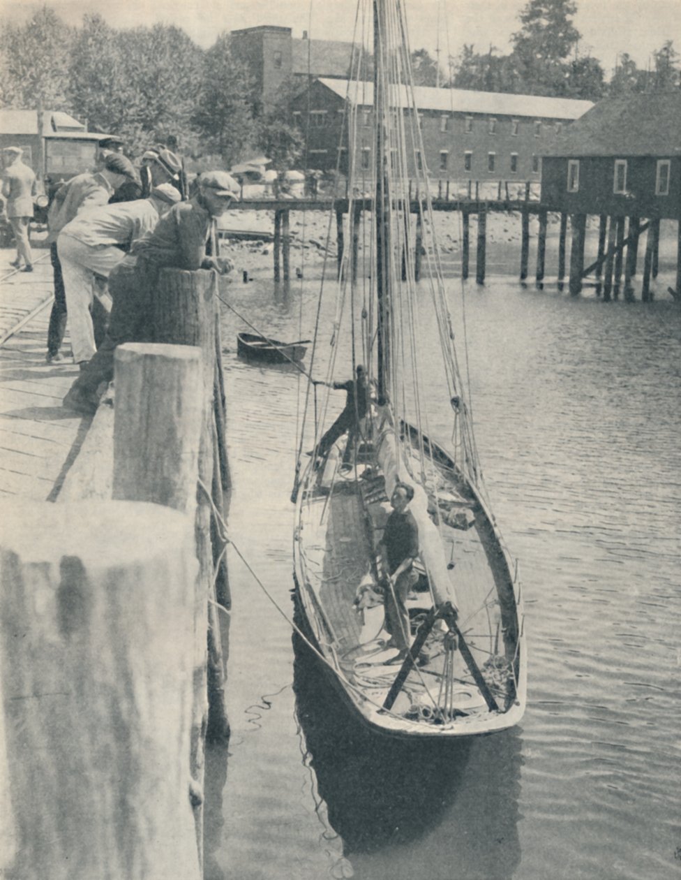 Yachten, der sejlede jorden rundt, 1936 af Unbekannt