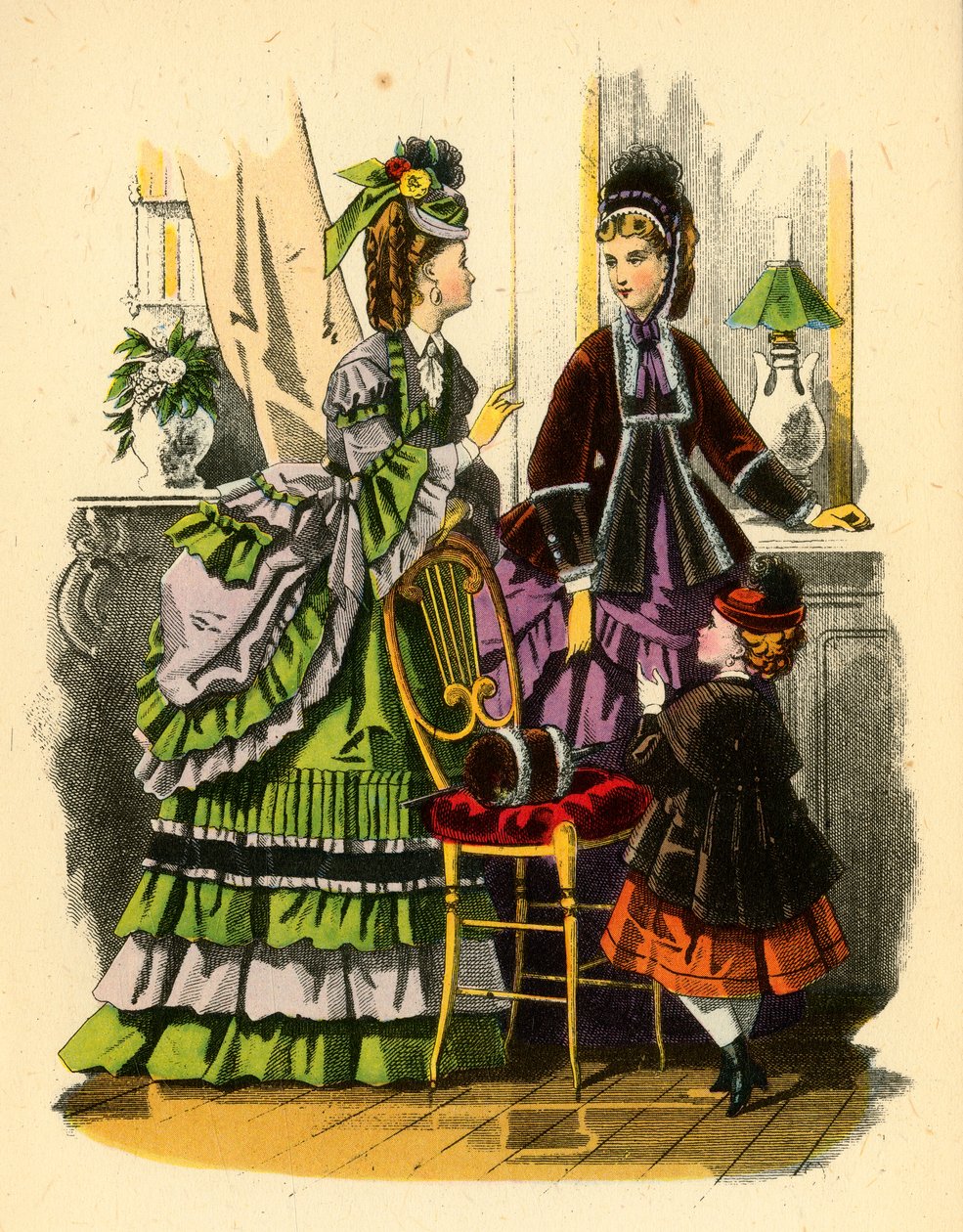 Den unge engelske kvinde, 1871, 1943. af Unbekannt