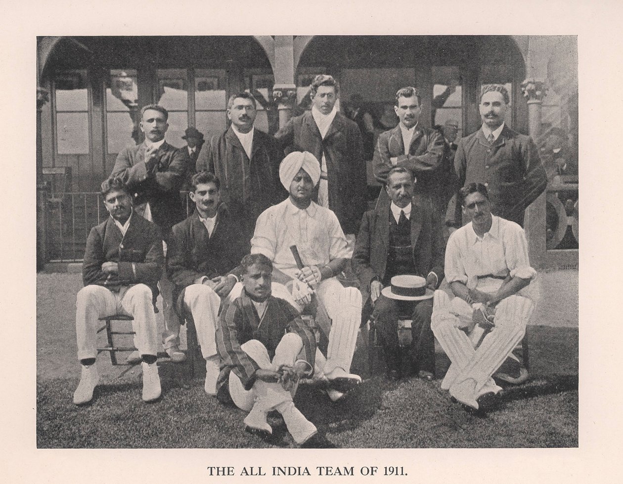 Det hele Indiens crickethold fra 1911 1912 af Unbekannt
