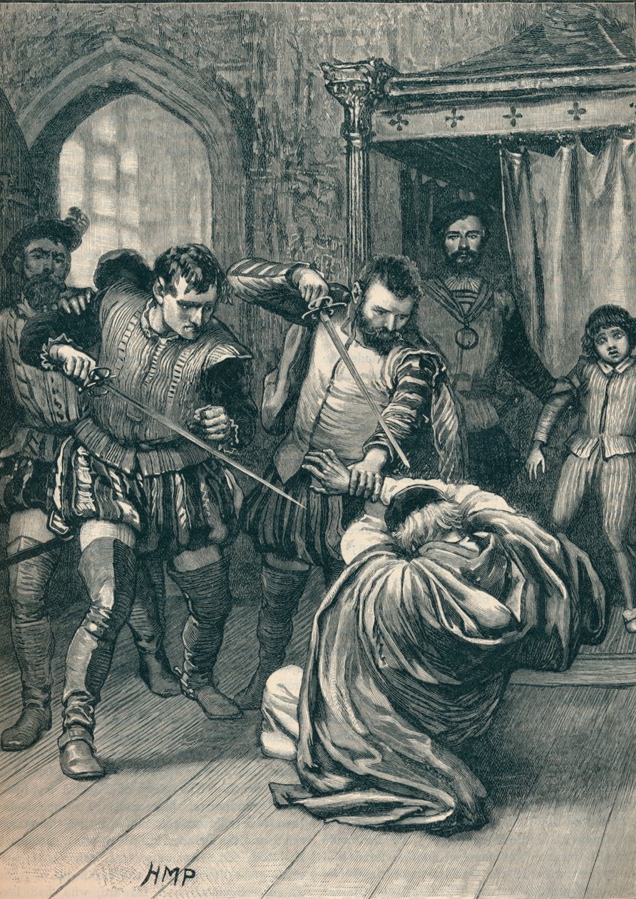 Mordet på kardinal Beaton, 1546 1905. af Unbekannt