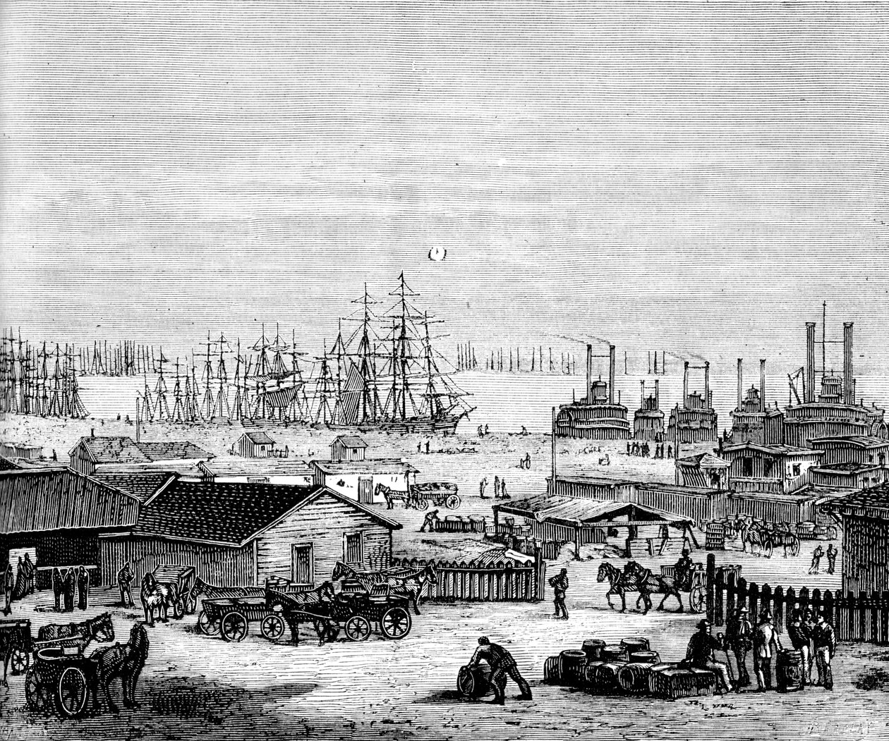 Bredden af Mississippi, c1860