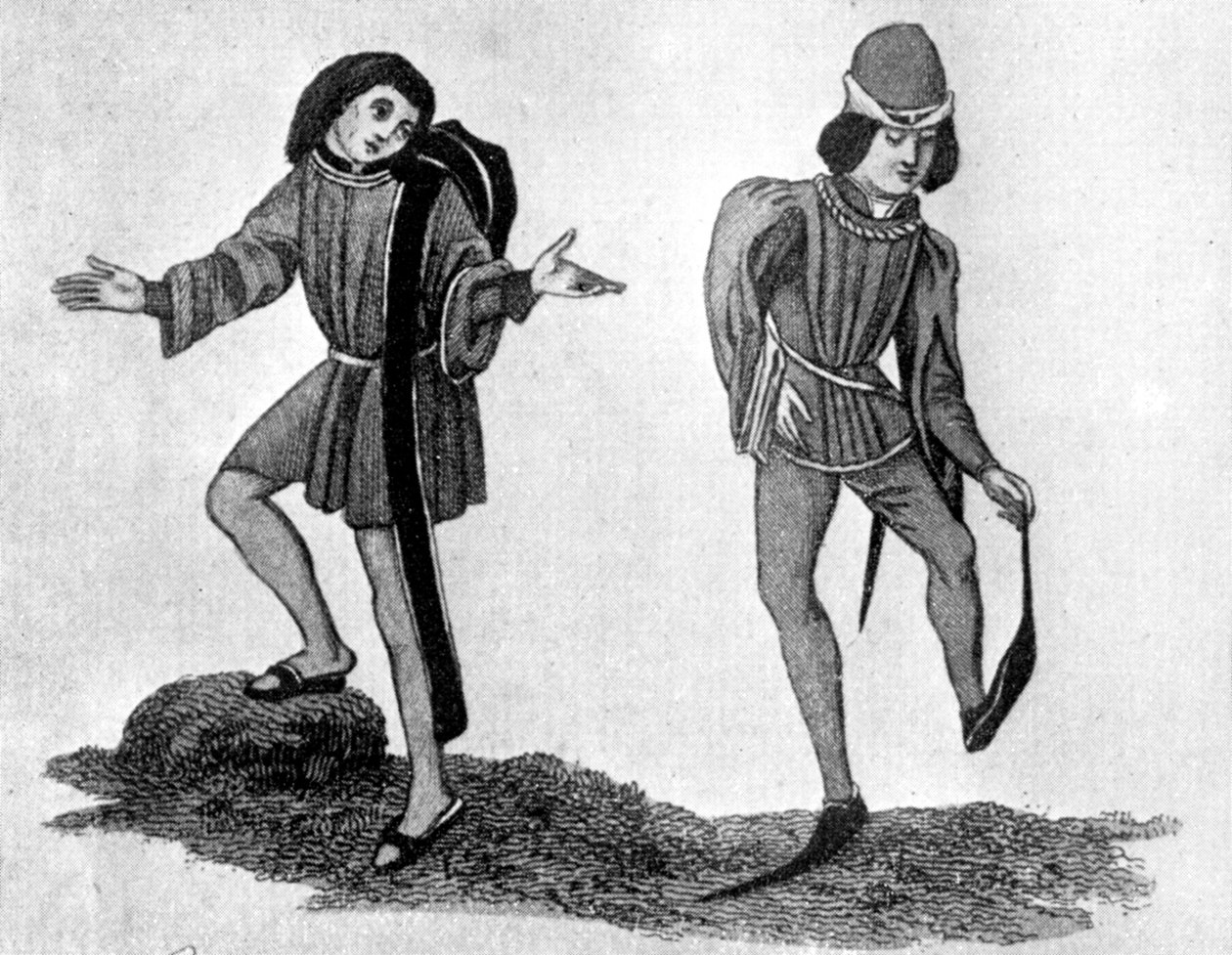 Berretino og poleyn, 1400-tallet, 1910 af Unbekannt