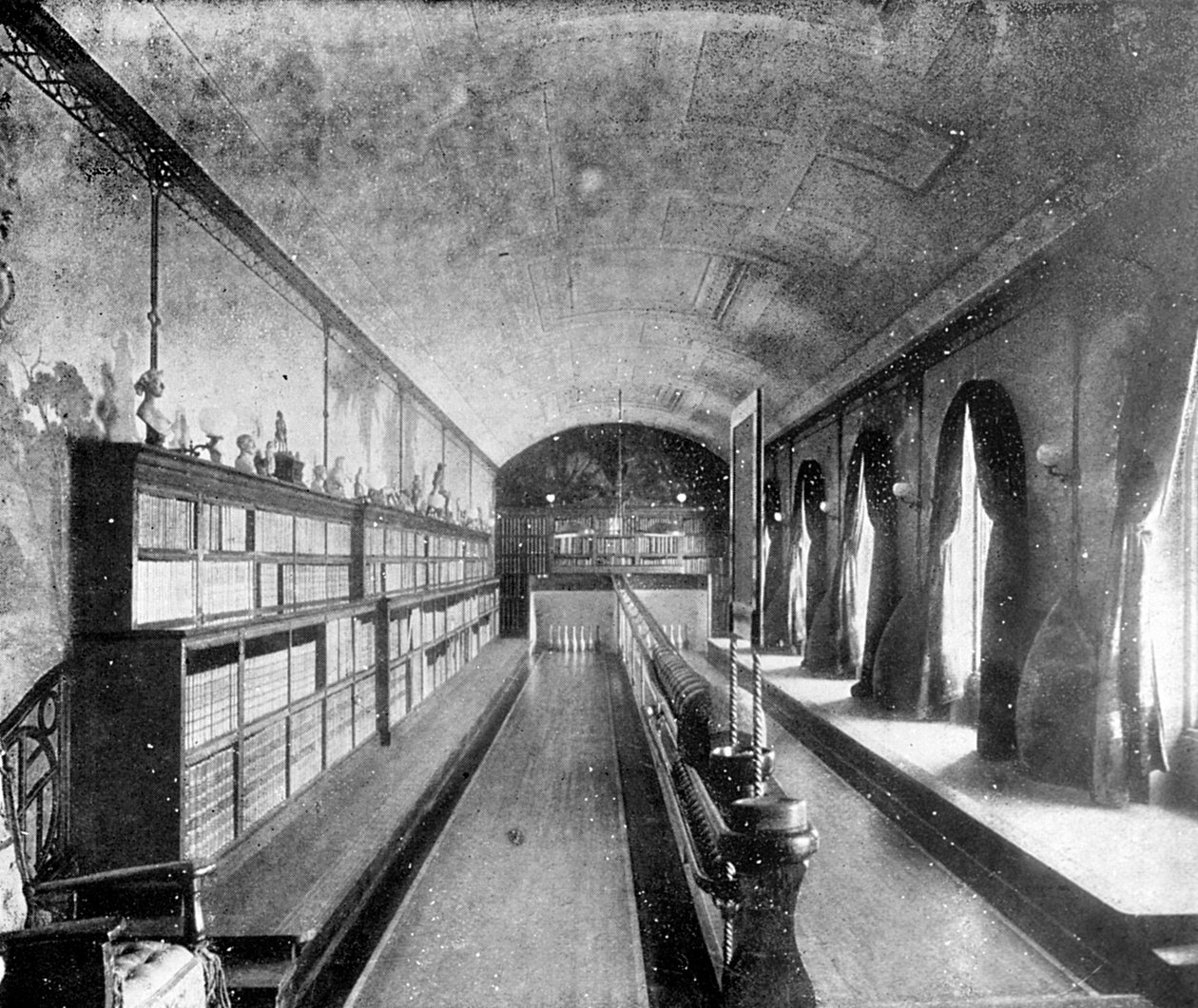 Bowlingbanen, Sandringham House, Norfolk, 1910 af Unbekannt