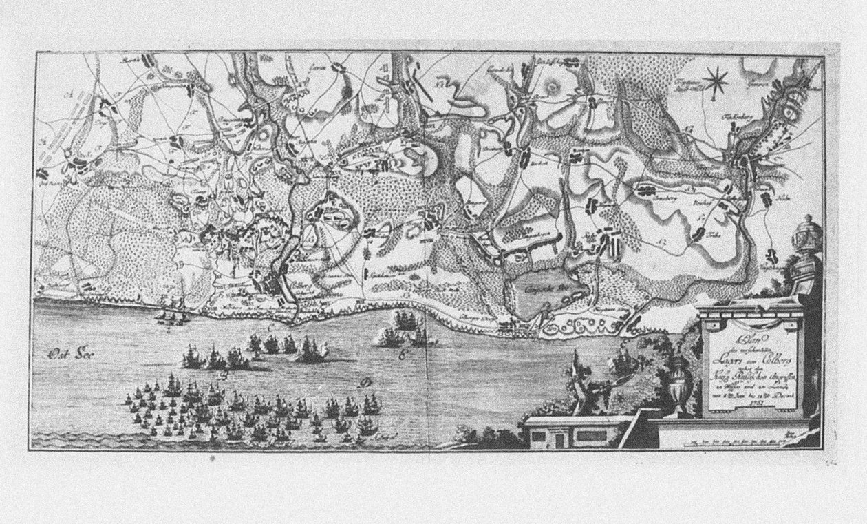 Erobringen af den preussiske fæstning Kolberg den 16. december 1761, 1761 af Unbekannt
