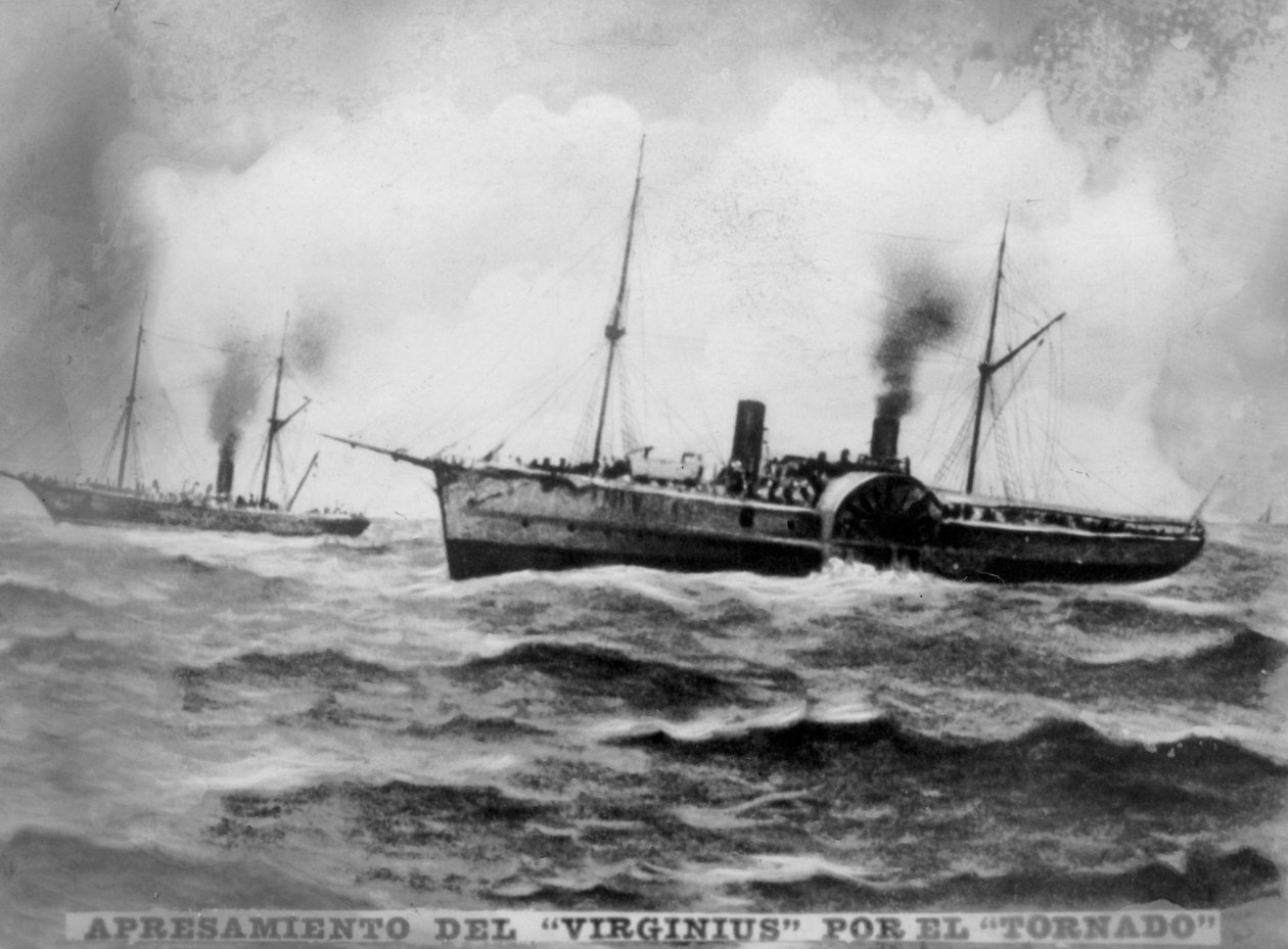 Fangen af Virginius, 1873, 1920