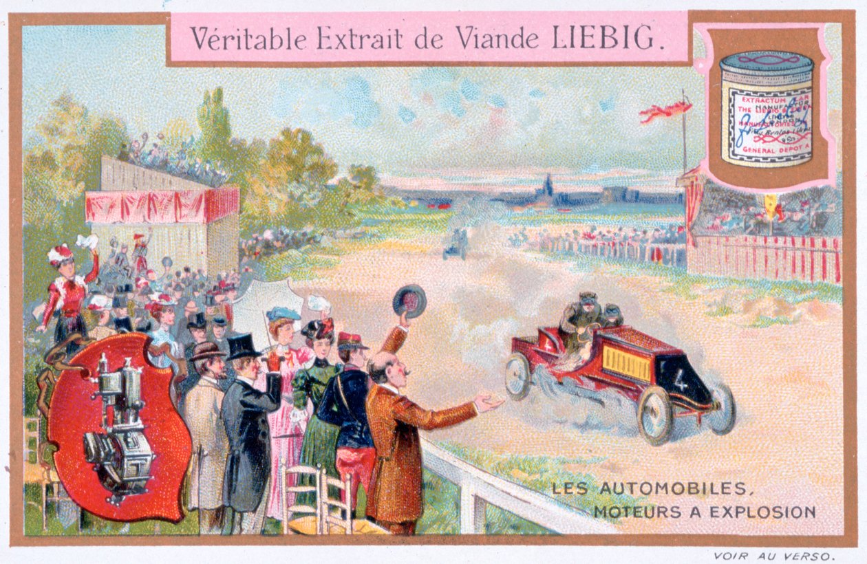 Bilmotorerne gnisttænding, 1890-1910 af Unbekannt
