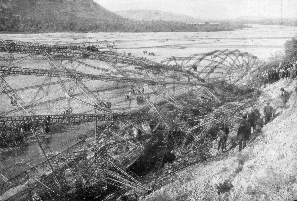 Kroppen af Zeppelin LZ85 L45, 20. oktober 1917 af Unbekannt
