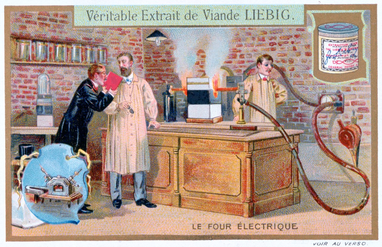 Den elektriske ovn, 1890-1910 af Unbekannt