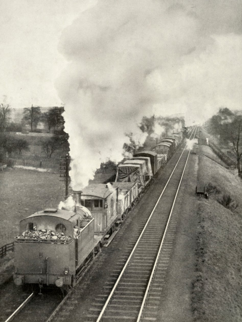 Den berømte Lickey-skråning mellem Bromsgrove og Blackwell, Worcestershire, 1935. af Unbekannt
