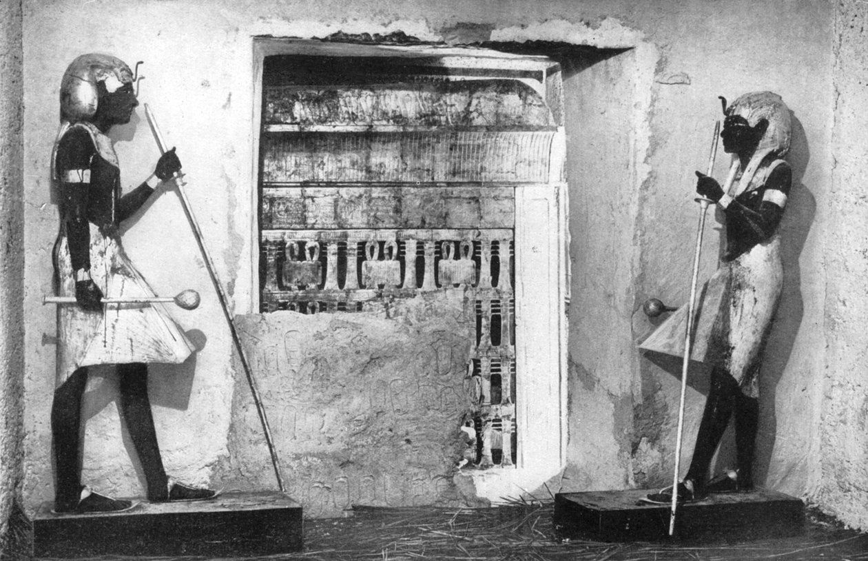 Det første glimt af Tutankhamons grav, Egypten, 1933-1934 af Unbekannt