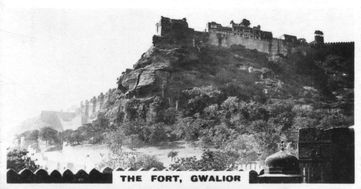 Fortet, Gwalior, Madhya Pradesh, Indien, c1925 af Unbekannt