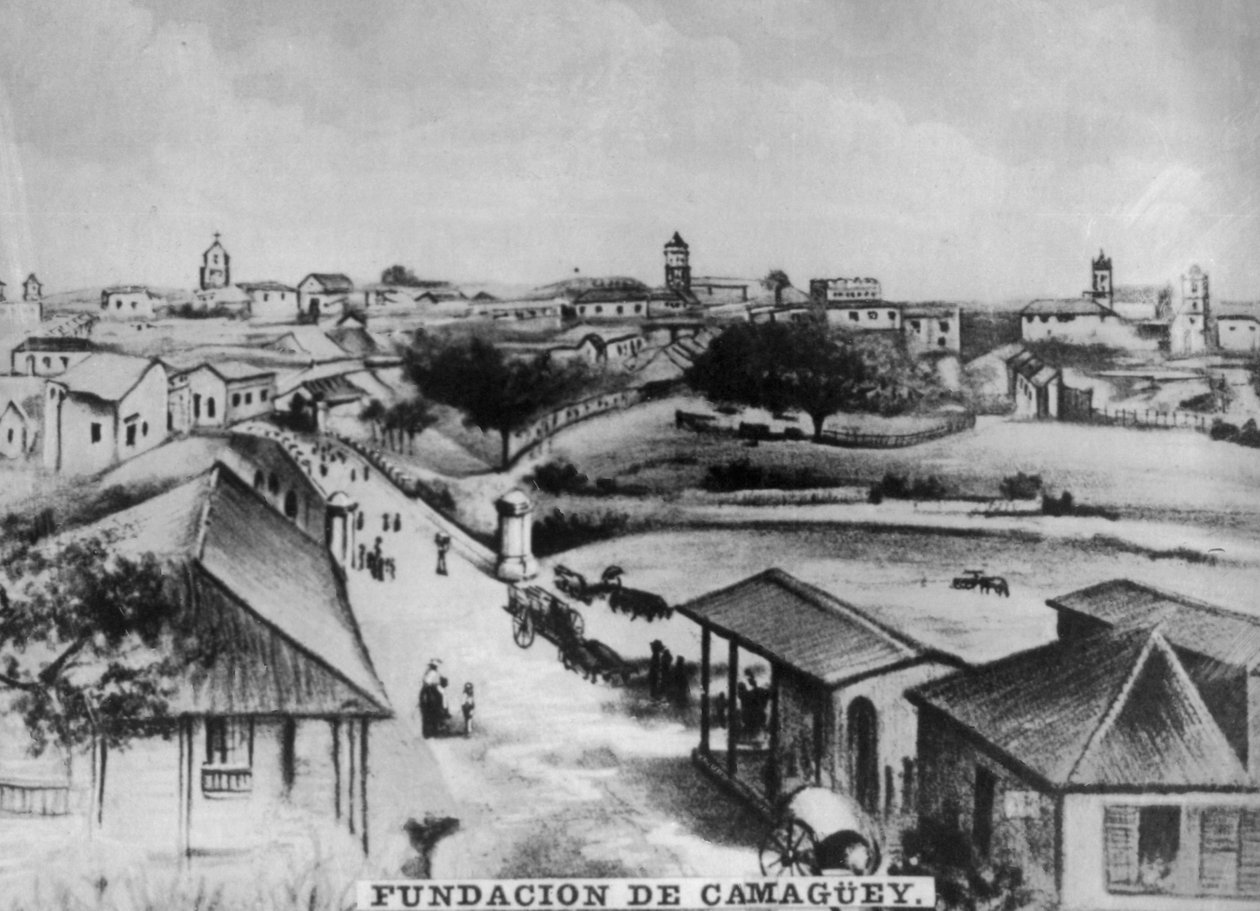 Grundlæggelsen af Camagüey, Cuba, c1910 af Unbekannt