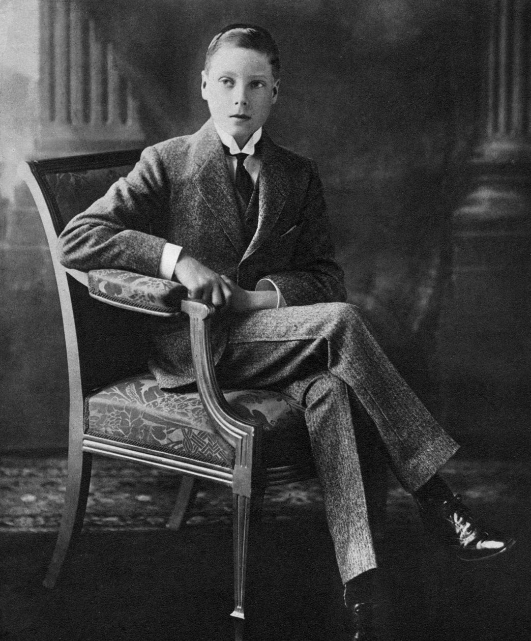 Den fremtidige kong Edward VIII i en alder af seksten, c1910 af Unbekannt