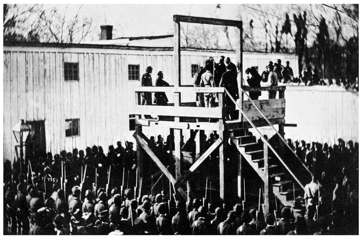 Hængningen af Henry Wirz, Washington DC, USA, 1865 1955 af Unbekannt