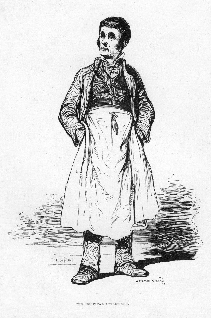 Hospitalsbetjenten, 1800-tallet af Unbekannt