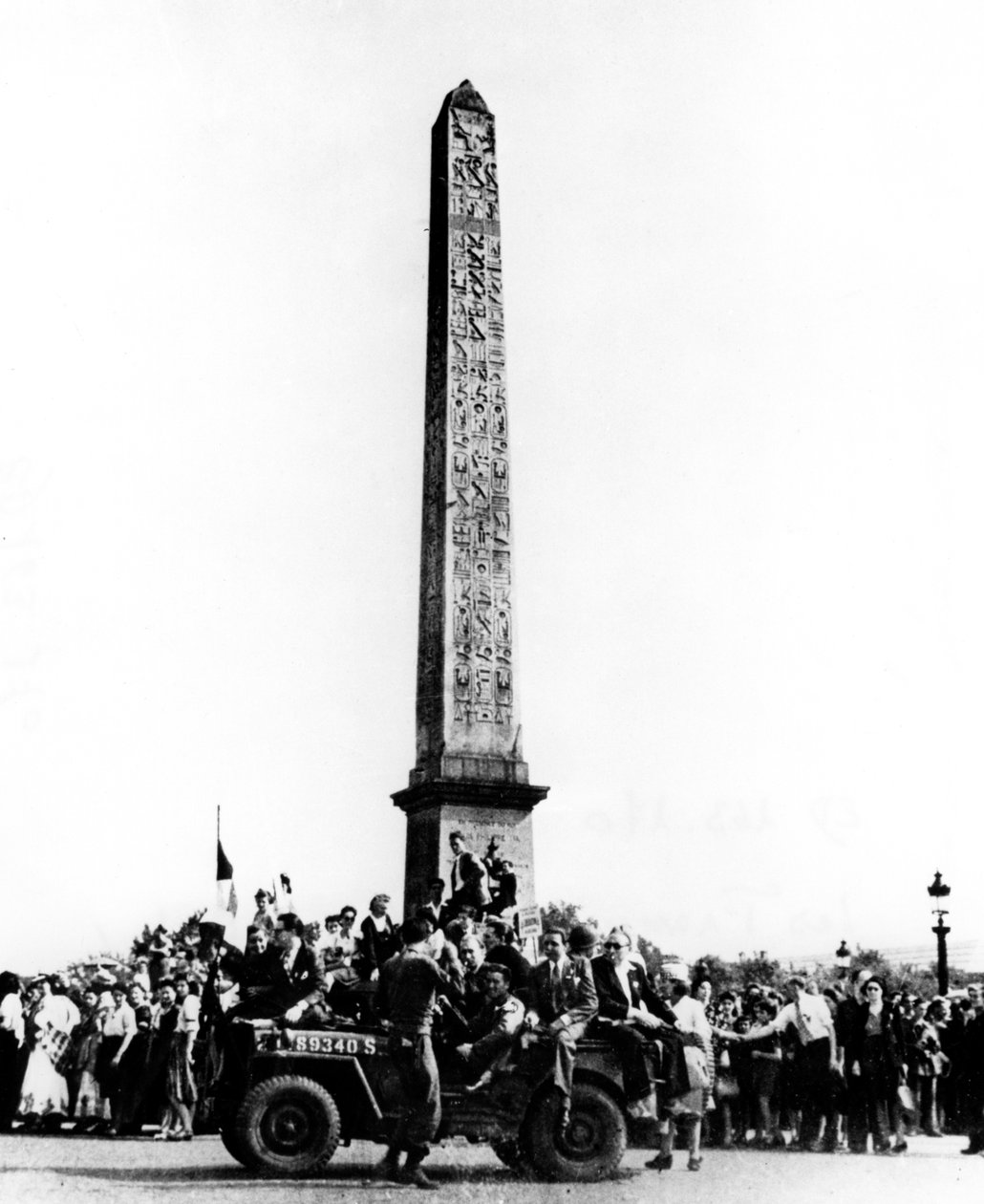 Befrielsen af Paris, august 1944 af Unbekannt