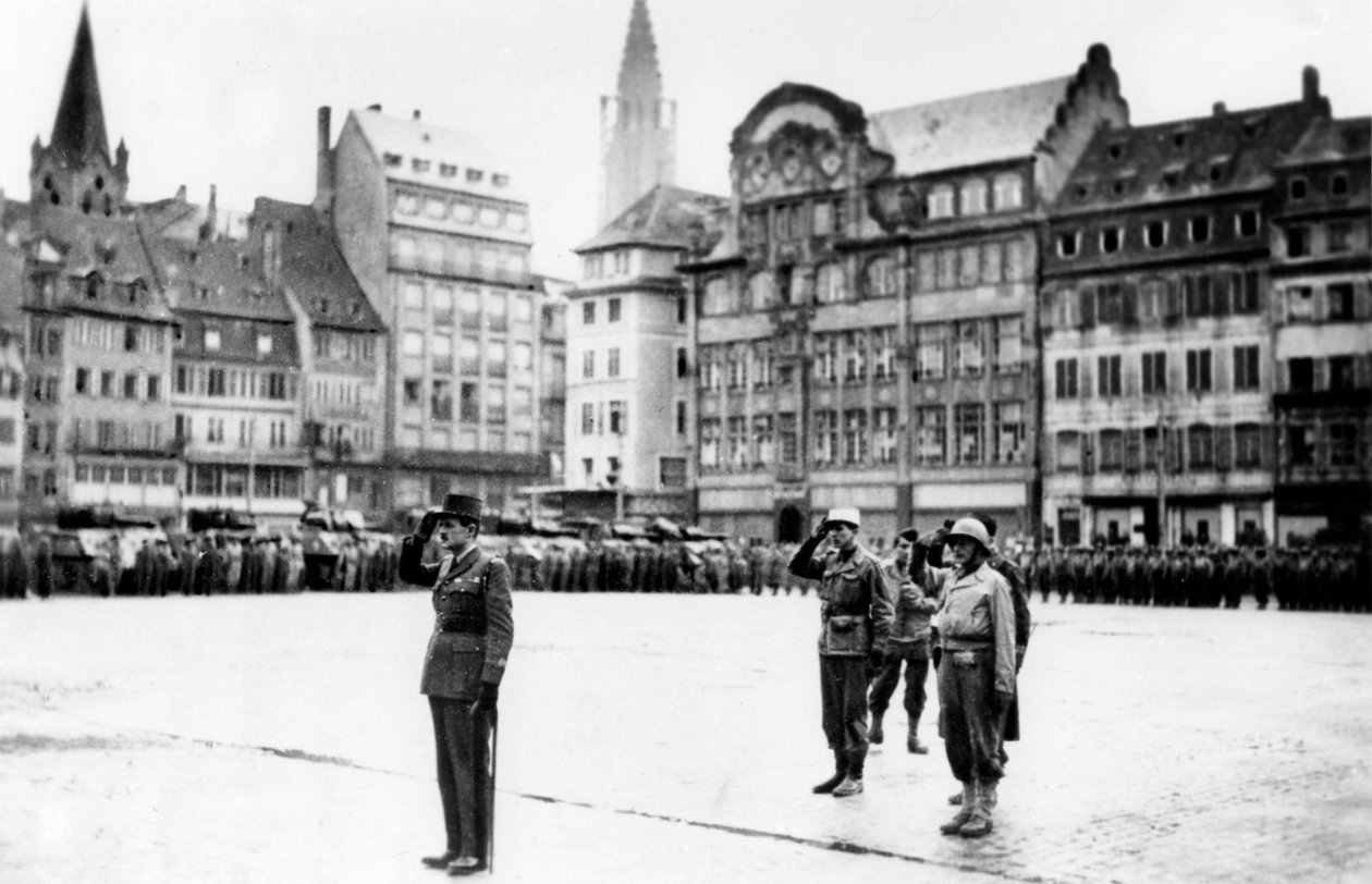 Befrielsen af Strasbourg, Frankrig, november 1944 af Unbekannt