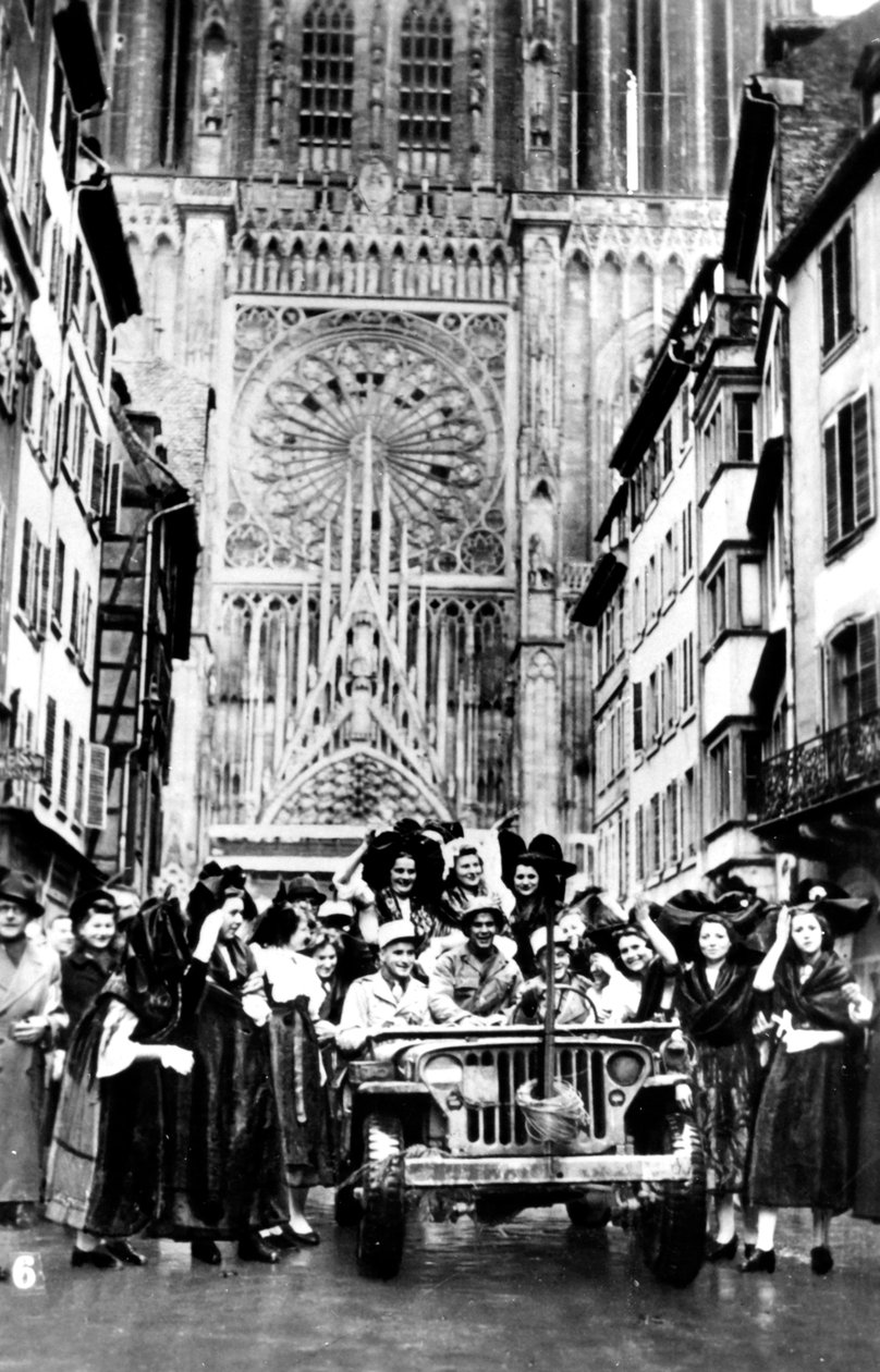 Befrielsen af Strasbourg, Frankrig, november 1944 af Unbekannt