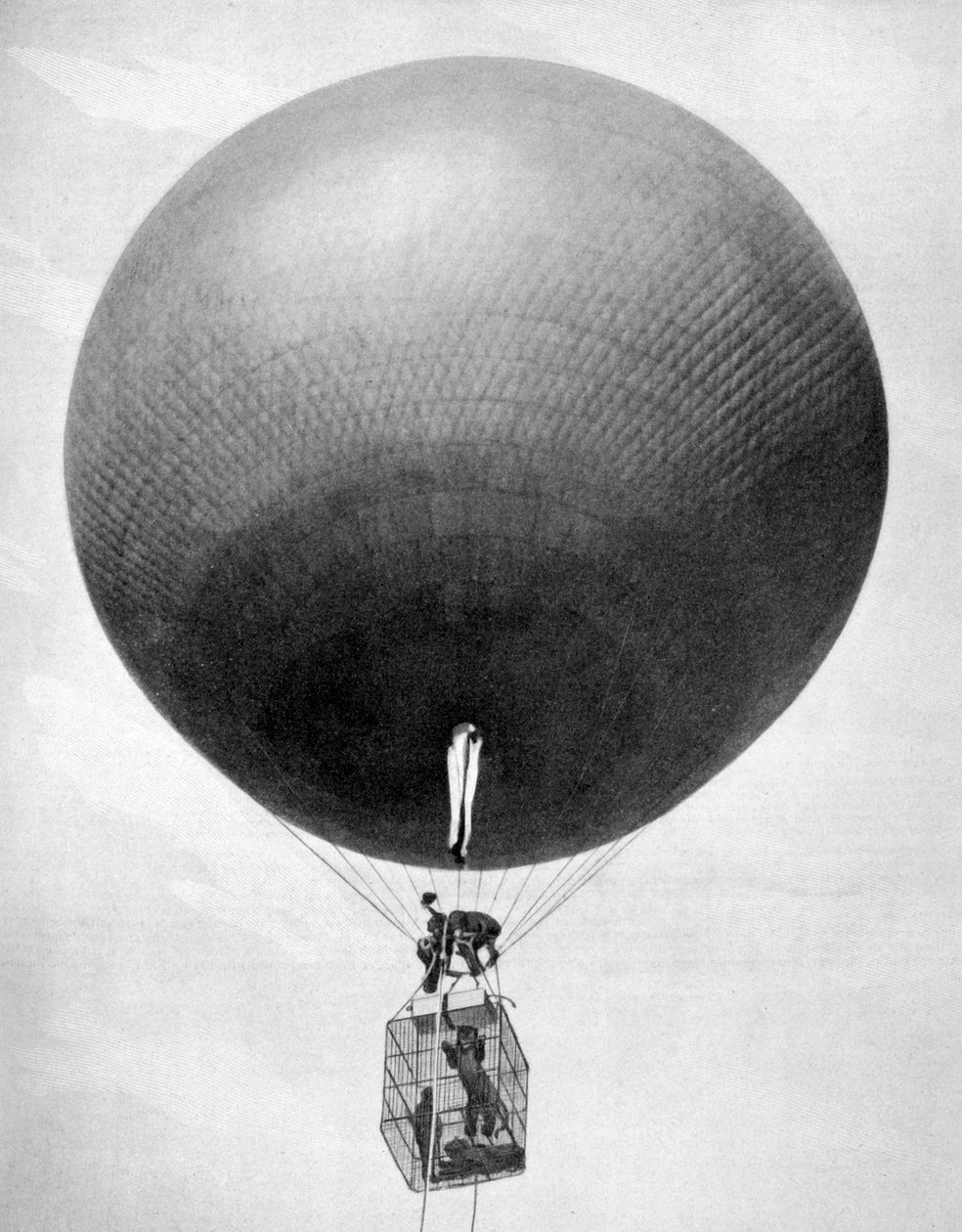 Løve-aeronauterne, 1903 af Unbekannt
