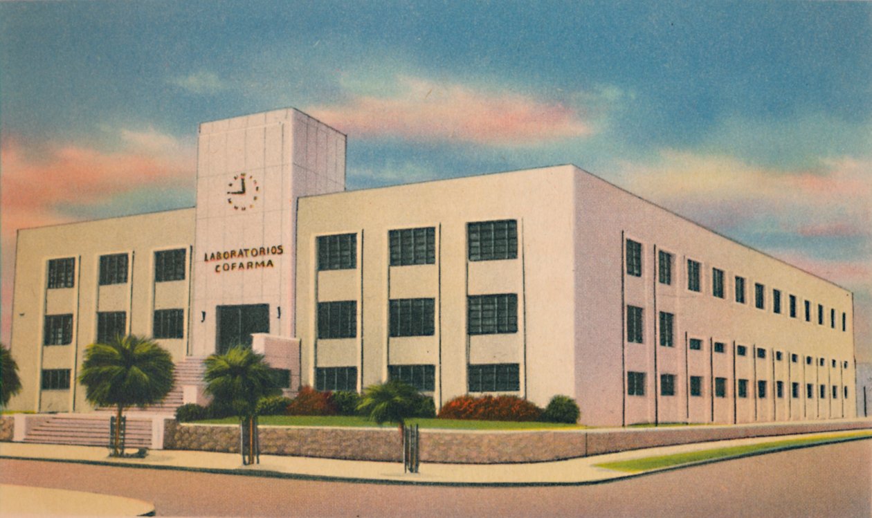 Den moderne COFARMA-bygning, Barranquilla, c1940