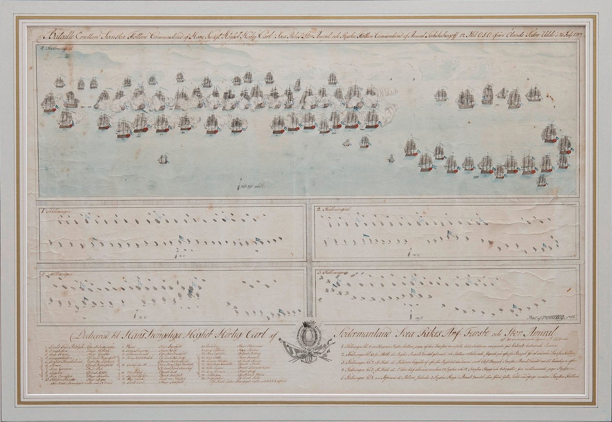 Søslaget ved Öland den 26. juli 1789, 1804 af Unbekannt