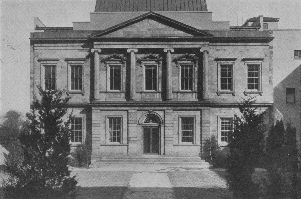 The new American Wing of the Metropolitan Museum, New York City, 1924 af Unbekannt