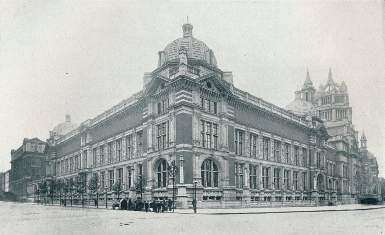 Det nye Victoria and Albert Museum åbnede den 26. juni 1909, c1909 af Unbekannt