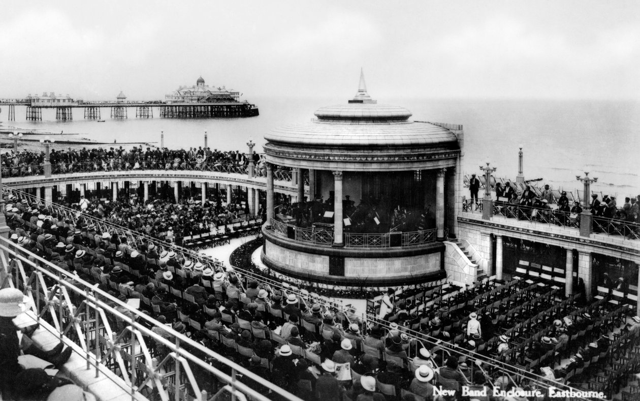 Det nye bandkabinet, Eastbourne, East Sussex, begyndelsen af det 20. århundrede af Unbekannt