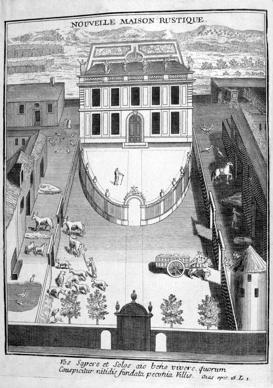 Det nye rustikke hus, 1775 af Unbekannt
