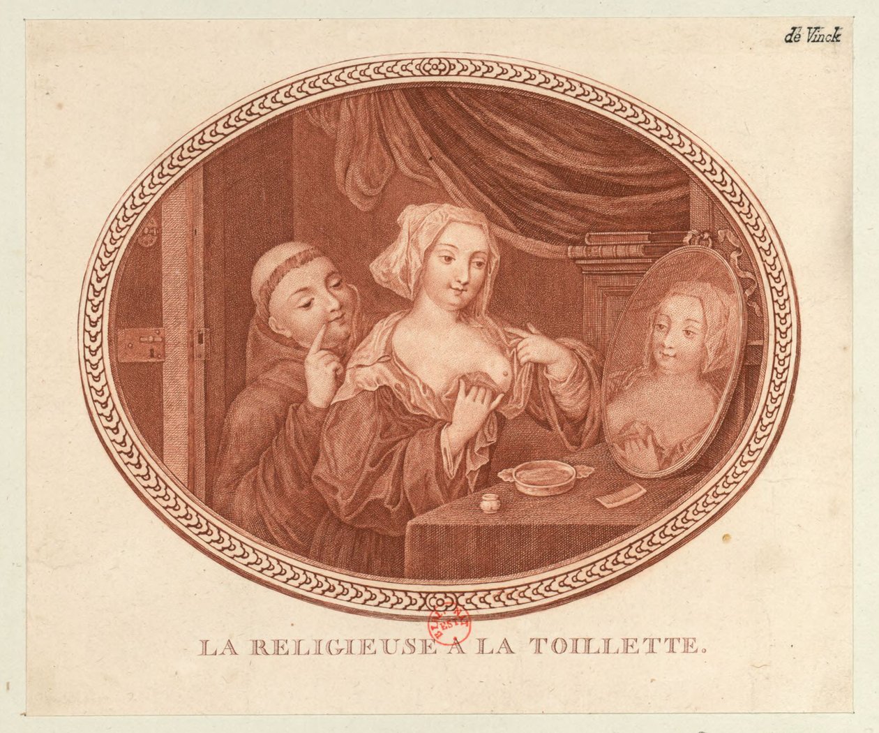 Nonnen på toilettet, 1770-1780