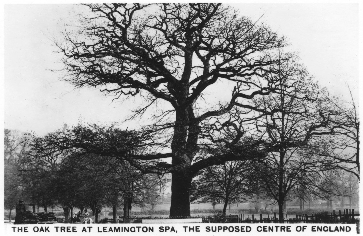 Egen ved Leamington Spa, det formodede centrum af England, 1936 af Unbekannt