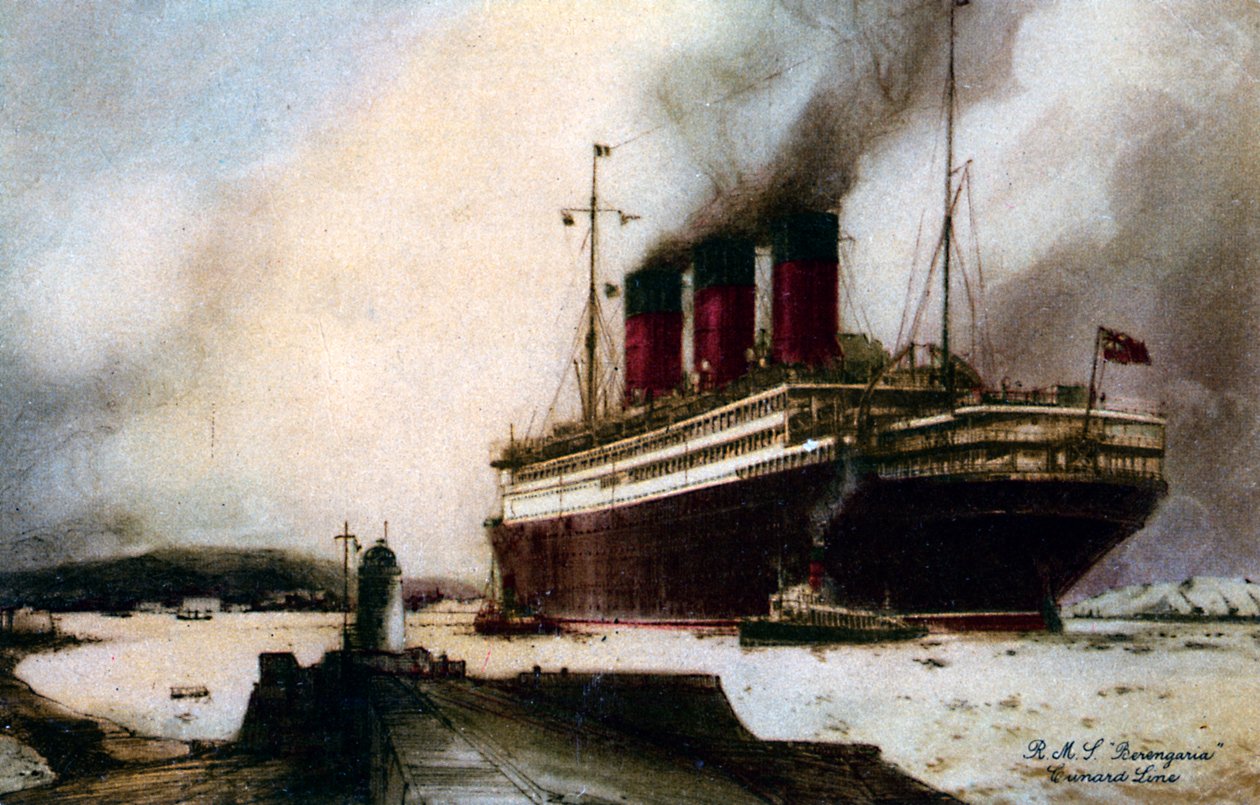 Oceanliner RMS Berengaria, 20. århundrede af Unbekannt
