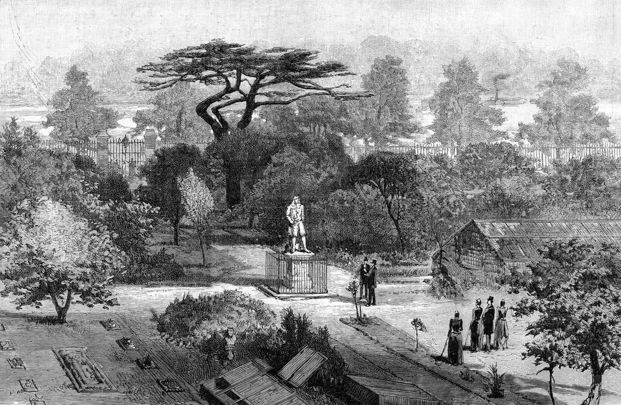 Den gamle fysiske have, Chelsea, 1890 af Unbekannt
