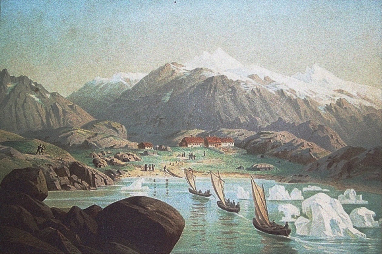 Den anden tyske nordpolar-ekspedition til Arktis og Grønland i 1869 af Unbekannt