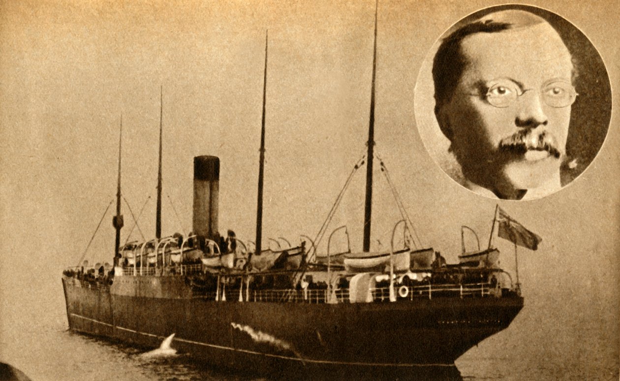 Skibet Montrose - Wireless Telegraphy Used To Catch A Murderer, 1910, 1933. af Unbekannt